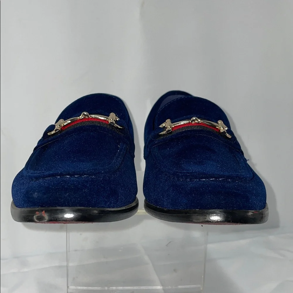 ALBERTO FELLINI BLUE VELVET LOAFERS FTL-02-194